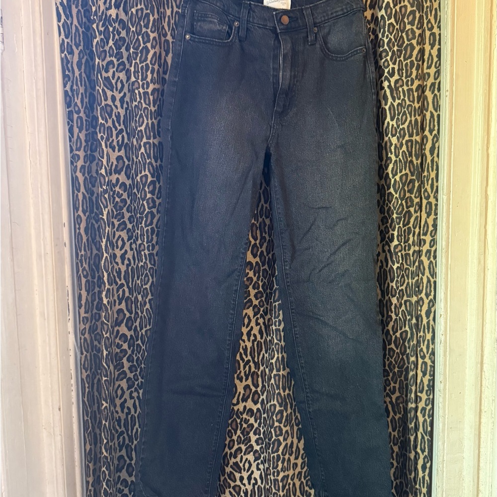 Universal Thread High Rise 90’s Straight Black Jeans